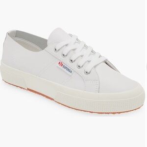 Superga 2750 White Canvas Sneakers